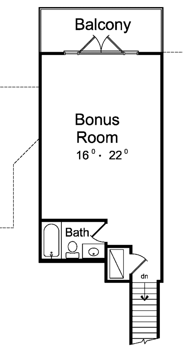 Dream House Plan - Colonial Floor Plan - Other Floor Plan #417-666