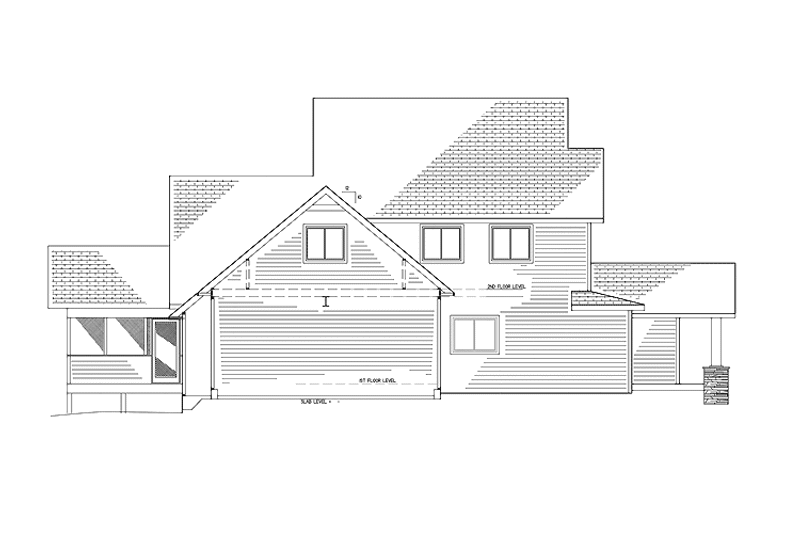 Architectural House Design - Exterior - Other Elevation for Country House Plan #939-4 - 3 bed, 2.5 bath