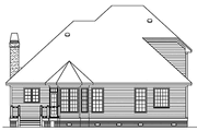 Traditional Style House Plan - 3 Beds 2.5 Baths 2015 Sq/Ft Plan #929-584 
