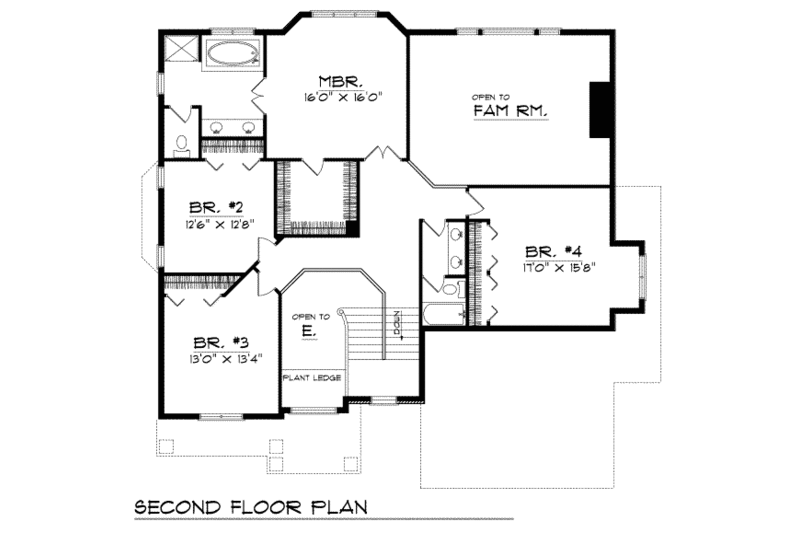 Mediterranean Style House Plan - 4 Beds 2.5 Baths 3219 Sq/Ft Plan #70 ...