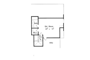 Floor Plan - Other Floor for Classical House Plan #927-352 - 3 bed, 2.5 bath