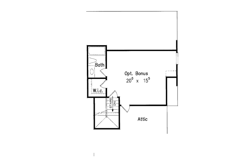 Home Plan - Floor Plan - Other Floor for Classical House Plan #927-352 - 3 bed, 2.5 bath