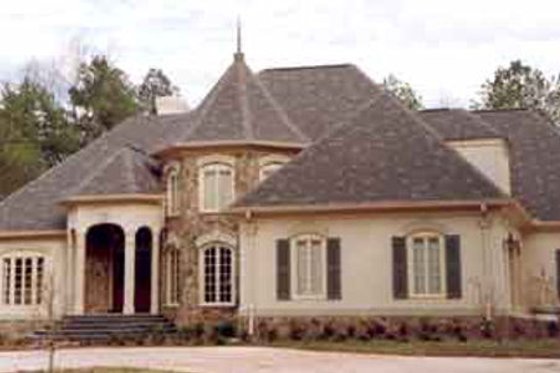 Exterior - Other Elevation for European House Plan #429-1 - 5 bed, 4 bath