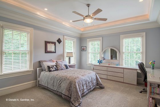 Interior - Bedroom for European House Plan #929-479 - 5 bed, 4.5 bath
