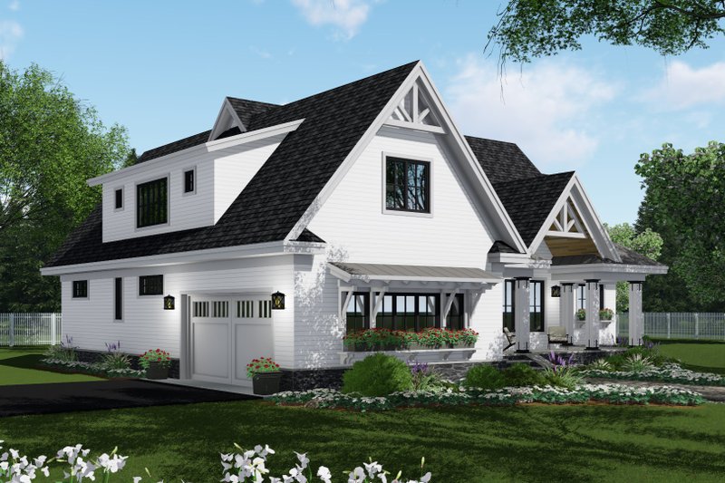 Home Plan - Exterior - Other Elevation for Farmhouse House Plan #51-1140 - 4 bed, 3.5 bath
