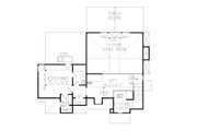 Craftsman Style House Plan - 3 Beds 2 Baths 1702 Sq/Ft Plan #54-557 