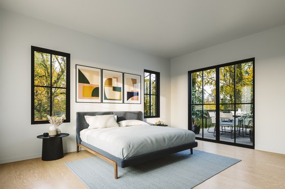 Interior - Master Bedroom 1 for Farmhouse House Plan #23-2782 - 5 bed, 2.5 bath