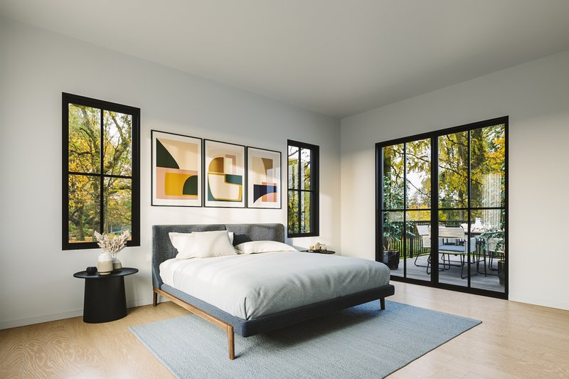 Dream House Plan - Interior - Master Bedroom 1 for Farmhouse House Plan #23-2782 - 5 bed, 2.5 bath