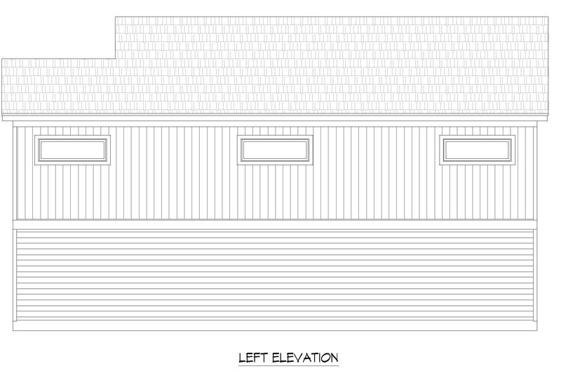 House Plan Design - Exterior - Other Elevation for Traditional House Plan #932-732, 0 bath