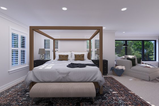 Interior - Master Bedroom 1 for Traditional House Plan #1060-268 - 3 bed, 2.5 bath