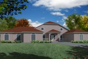 Modern Style House Plan - 3 Beds 2.5 Baths 2134 Sq/Ft Plan #437-25 