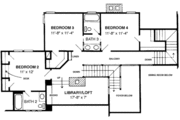 European Style House Plan - 4 Beds 3.5 Baths 3260 Sq/Ft Plan #410-196 