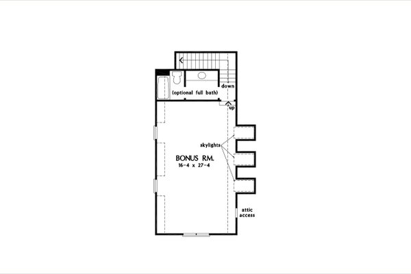 House Blueprint - Farmhouse Floor Plan - Other Floor Plan #929-1155