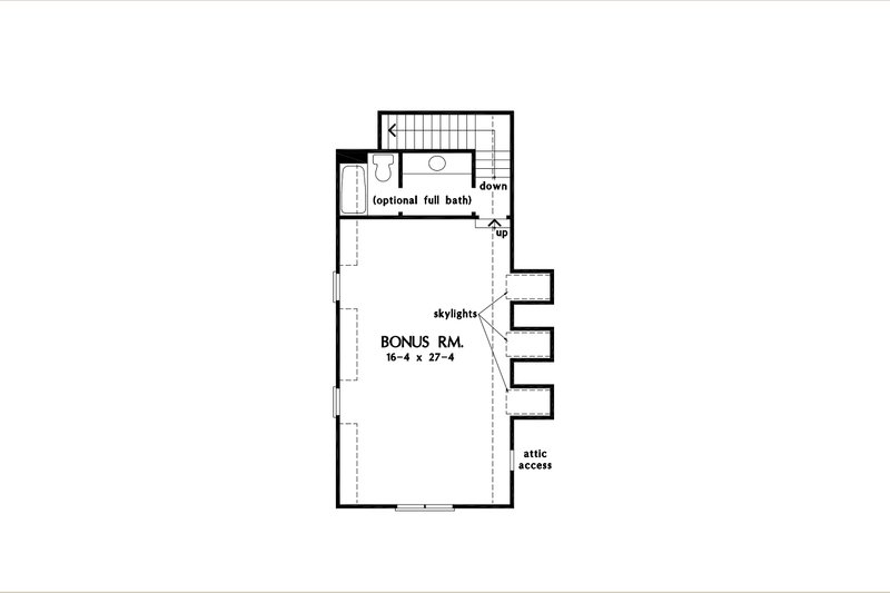 House Blueprint - Floor Plan - Other Floor for Farmhouse House Plan #929-1155 - 3 bed, 2.5 bath