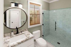 Interior - Master Bathroom for Cottage House Plan #44-298 - 2 bed, 1 bath