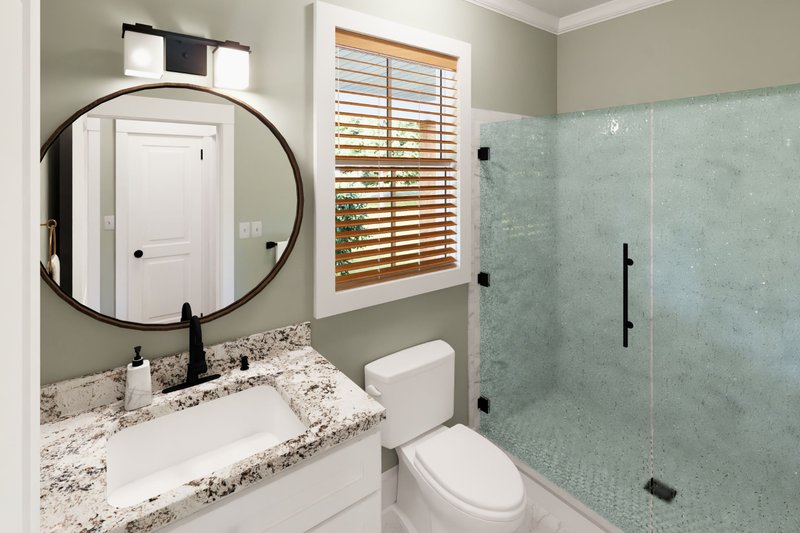 House Design - Interior - Master Bathroom for Cottage House Plan #44-298 - 2 bed, 1 bath