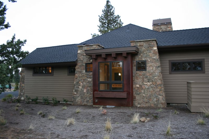 Architectural House Design - Exterior - Other Elevation 2 for Craftsman House Plan #892-7 - 4 bed, 3.5 bath