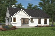 Ranch Style House Plan - 3 Beds 2 Baths 1550 Sq/Ft Plan #427-5 