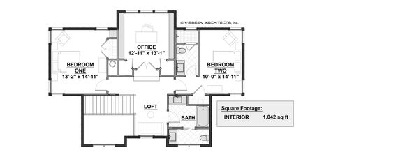 Home Plan - Farmhouse Floor Plan - Upper Floor Plan #928-309