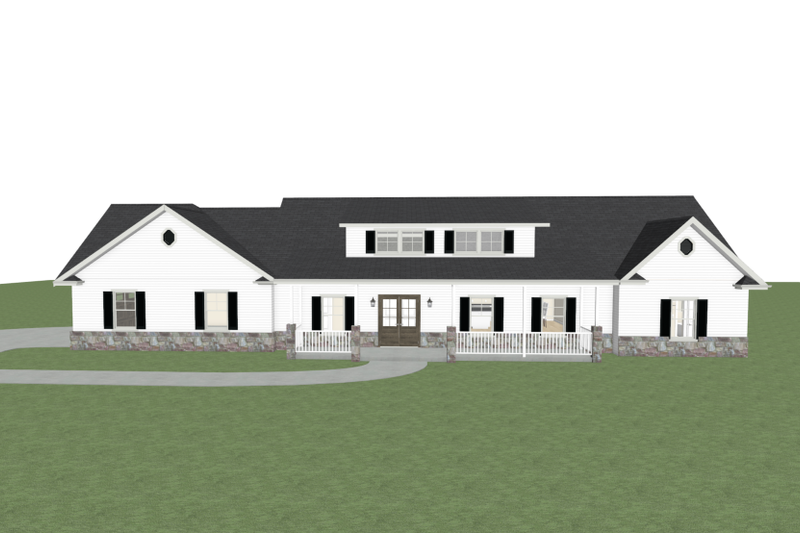House Blueprint - Photo 5 for Farmhouse House Plan #1109-22 - 3 bed, 2 bath