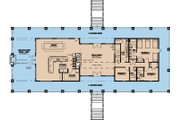 Craftsman Style House Plan - 11 Beds 10.5 Baths 7998 Sq/Ft Plan #923-10 