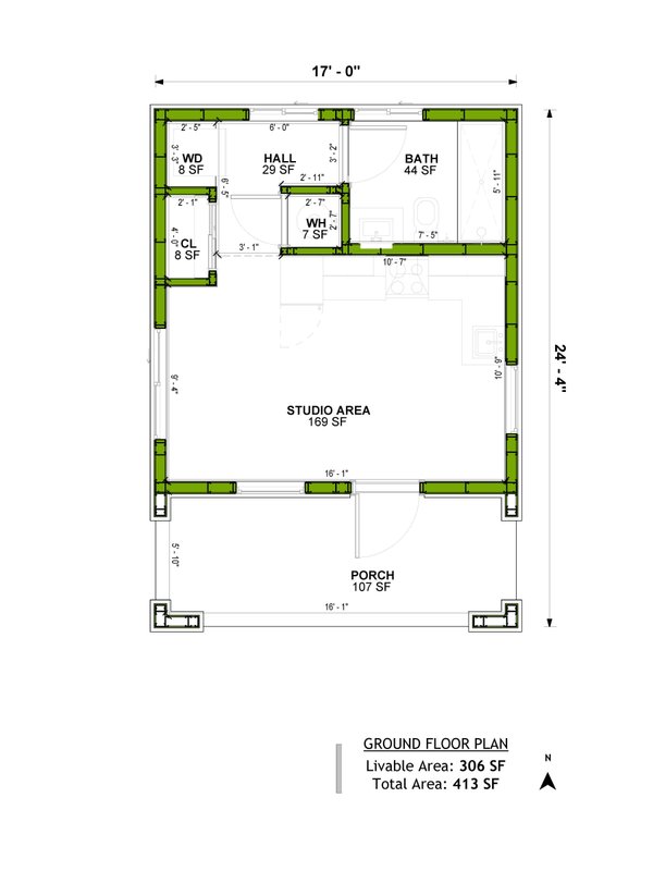 Mediterranean Floor Plan - Main Floor Plan #1106-85