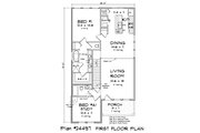 Cottage Style House Plan - 4 Beds 3 Baths 1746 Sq/Ft Plan #513-2290 