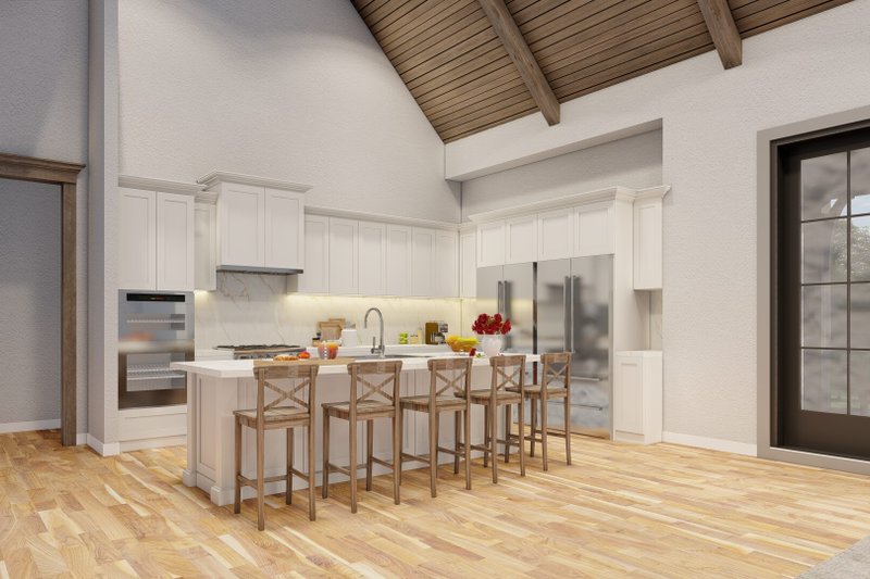 House Blueprint - Interior - Kitchen for Country House Plan #17-3374 - 4 bed, 3.5 bath