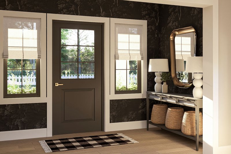 House Plan Design - Interior - Entry for Farmhouse House Plan #455-561 - 4 bed, 2.5 bath