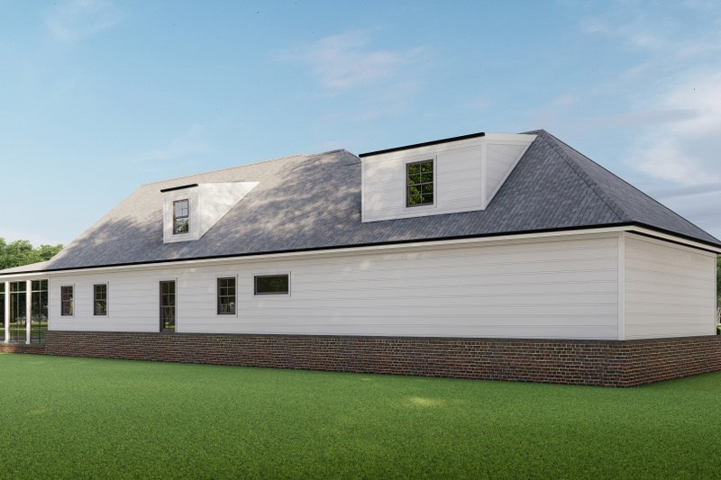 House Design - Exterior - Other Elevation 2 for Traditional House Plan #1092-65 - 4 bed, 3.5 bath