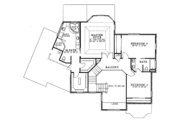European Style House Plan - 3 Beds 2.5 Baths 2653 Sq/Ft Plan #17-239 