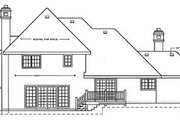 European Style House Plan - 4 Beds 3 Baths 2041 Sq/Ft Plan #89-403 