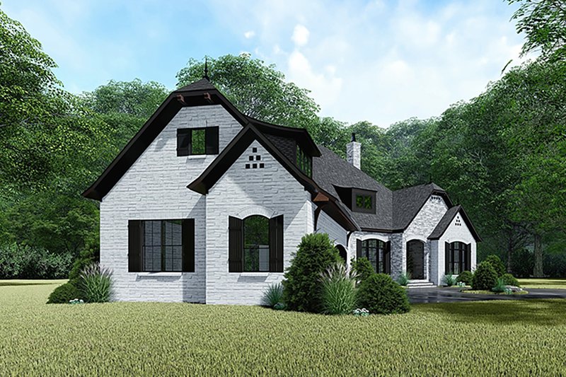 Dream House Plan - Left Side