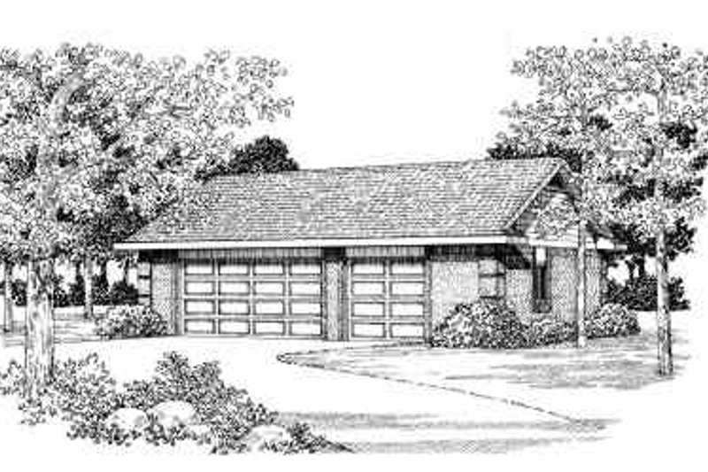 Architectural House Design - Traditional Exterior - Front Elevation Plan #72-279