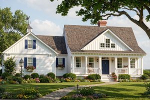 Cottage Photo Plan #137-383