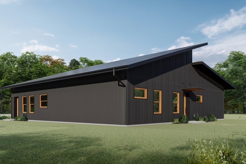 House Plan Design - Exterior - Other Elevation 6 for Barndominium House Plan #1092-28 - 3 bed, 2.5 bath
