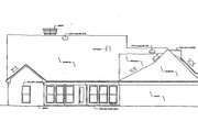 Southern Style House Plan - 4 Beds 3 Baths 2400 Sq/Ft Plan #320-139 