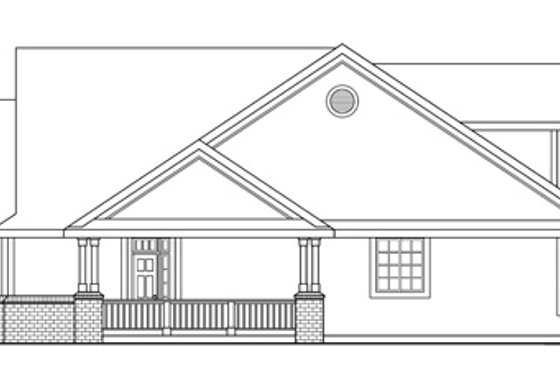 Exterior - Other Elevation 1 House Plan #124-342 - 3 bed, 2.5 bath