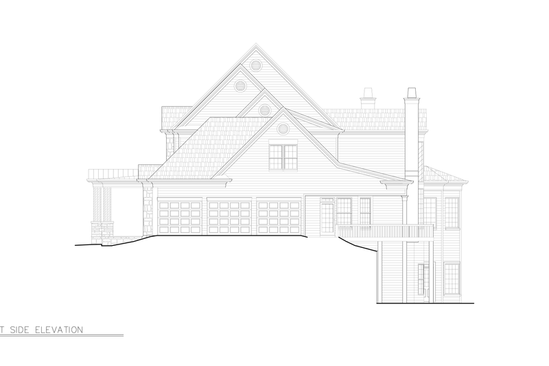 Home Plan - Exterior - Front Elevation 7 for Colonial House Plan #119-413 - 4 bed, 3 bath