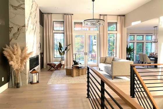 Interior - Family Room 1 for Prairie House Plan #48-657 - 3 bed, 3.5 bath