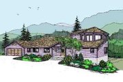 Modern Style House Plan - 4 Beds 2 Baths 2139 Sq/Ft Plan #60-619 