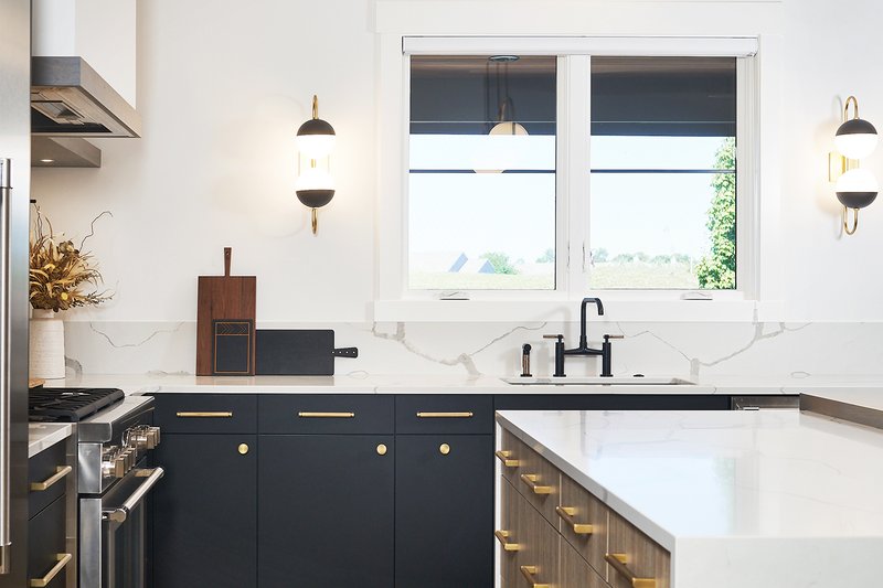 Home Plan - Interior - Kitchen 1 for Contemporary House Plan #928-381 - 3 bed, 2.5 bath