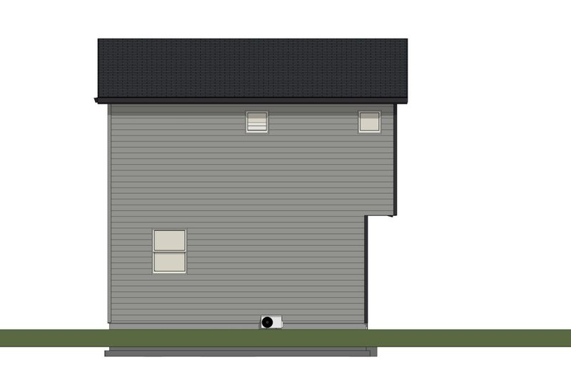 Architectural House Design - Exterior - Other Elevation 3 for Contemporary House Plan #943-52 - 3 bed, 2.5 bath