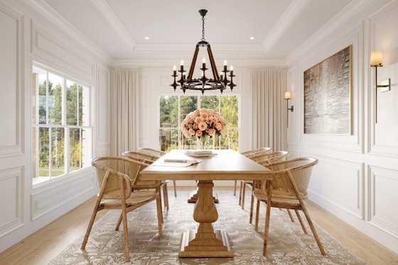 Interior - Dining Room for Farmhouse House Plan #1117-22 - 3 bed, 2 bath