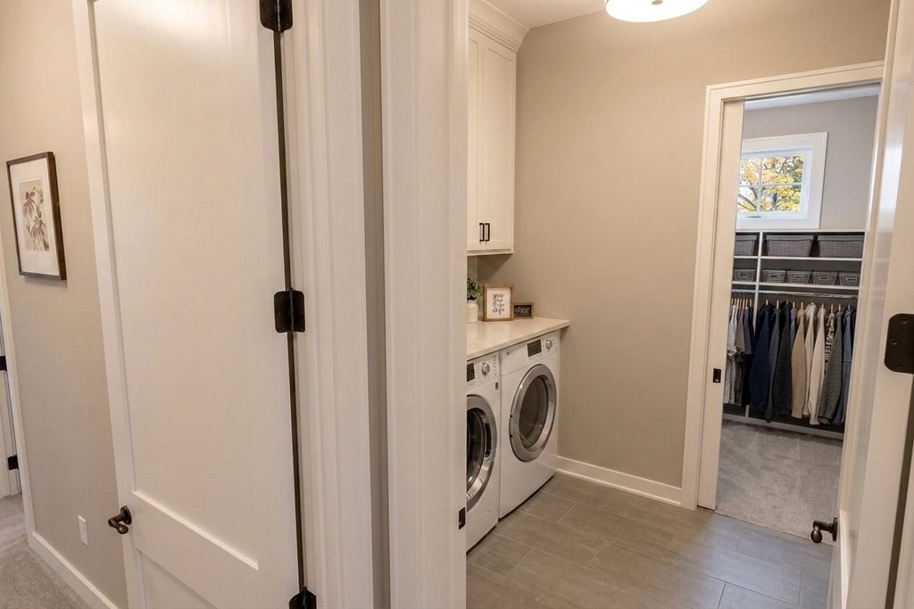 Interior - Laundry 1 for Farmhouse House Plan #51-1549 - 4 bed, 3.5 bath