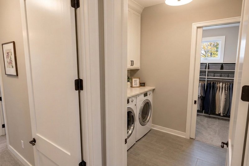 Architectural House Design - Interior - Laundry 1 for Farmhouse House Plan #51-1549 - 4 bed, 3.5 bath