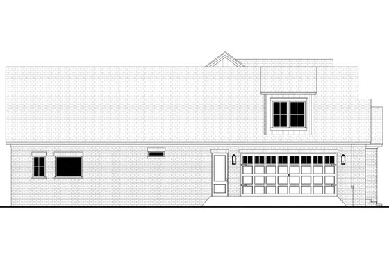 Exterior - Other Elevation for Farmhouse House Plan #430-380 - 4 bed, 3.5 bath