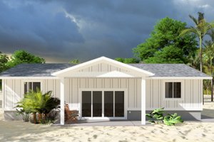 Home Plan - Exterior - Front Elevation for Traditional House Plan #1060-202 - 1 bed, 1.5 bath