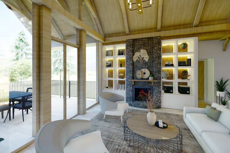 House Plan Design - Interior - Other for Ranch House Plan #54-420 - 3 bed, 2 bath