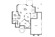 European Style House Plan - 5 Beds 6 Baths 4398 Sq/Ft Plan #56-602 